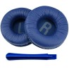 NAUSZNIKI DO JBL TUNE 450 460 500 600 BT E35 T450 T460 T500 T600 PADY GĄBKI niebieskie