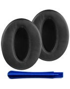 NAUSZNIKI NAKŁADKI DO SENNHEISER HD 4.40BT 4.50BT Gąbki Pady CZARNE