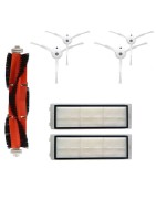 ZESTAW SZCZOTKI FILTRY DO ROBOROCK E20 E25 E35 E4 E5 S50 S60 S65 S5 S6 MAXV